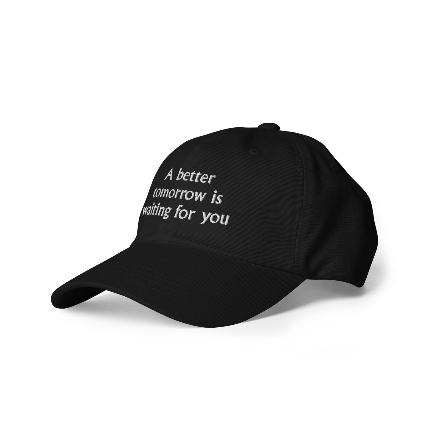Woosang A better tomorrow is waiting for you Hat (Embroidered Dad hat)