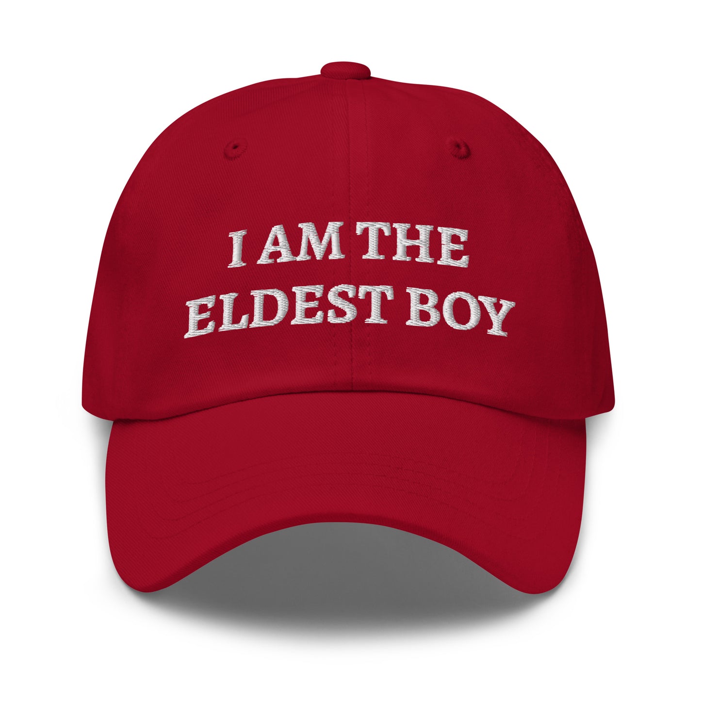 I Am The Eldest Boy Hat Embroidered Dad hat