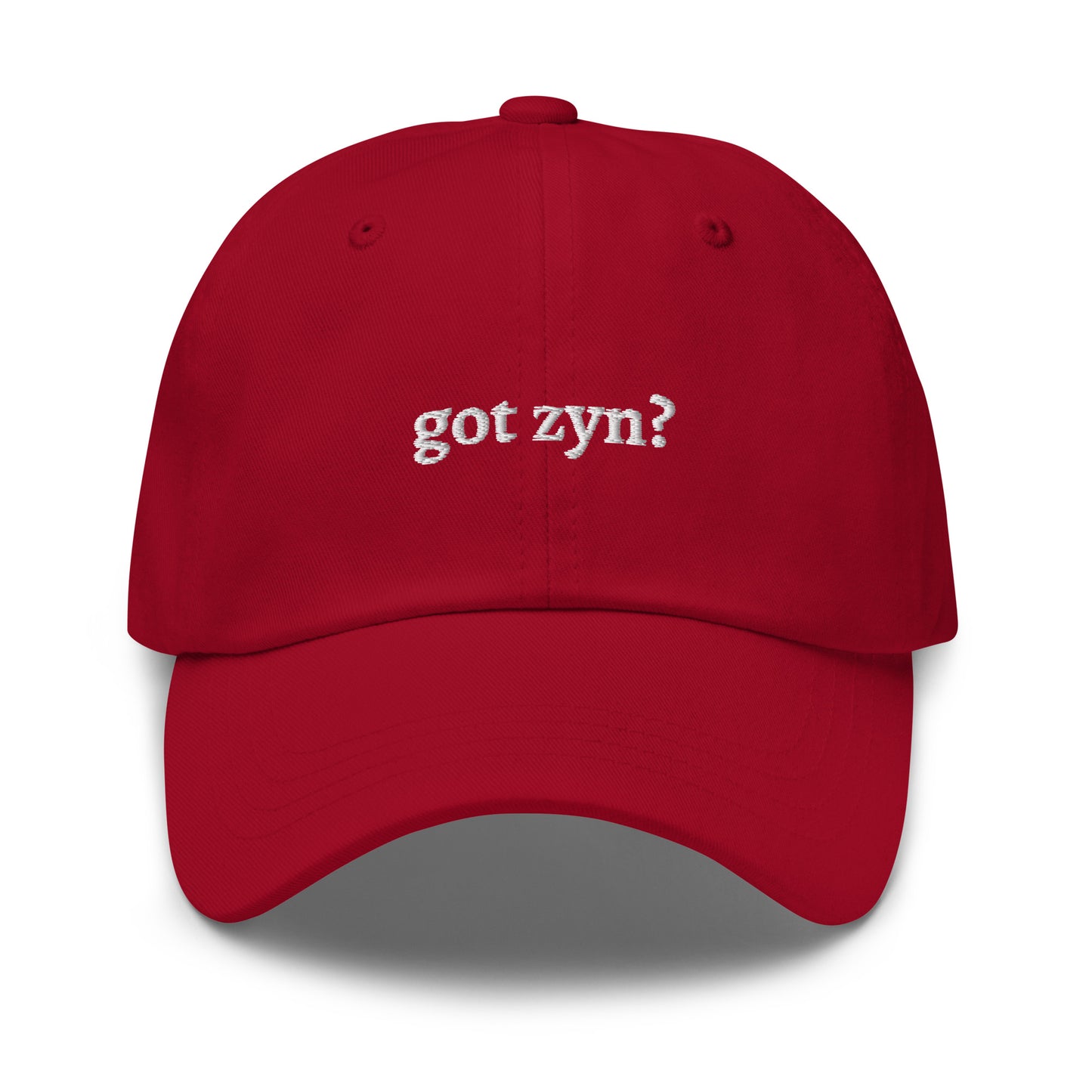 Do You Have Zyn Hat (Embroidered Dad hat)
