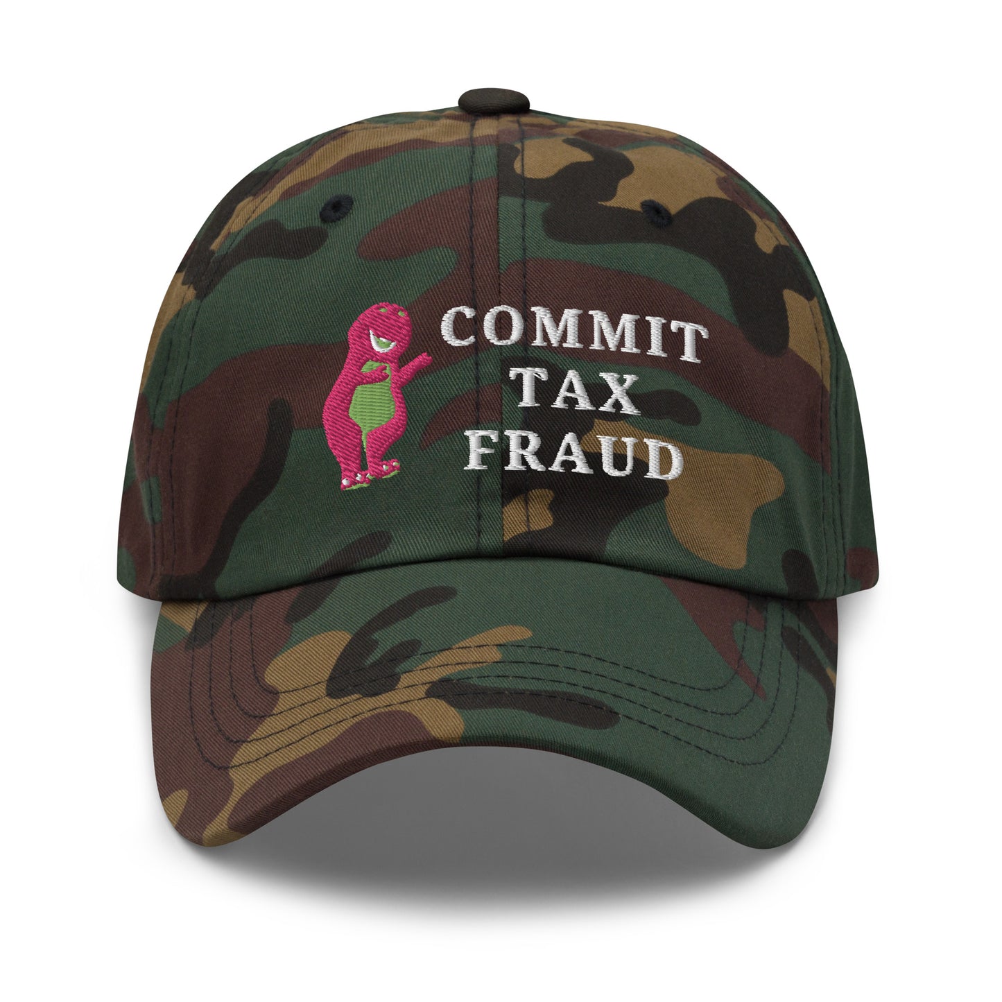 Commit Tax Fraud Hat (Embroidered Dad hat)