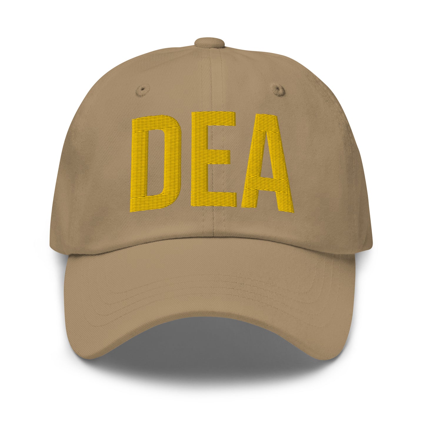 DEA Hat (Embroidered Dad hat)