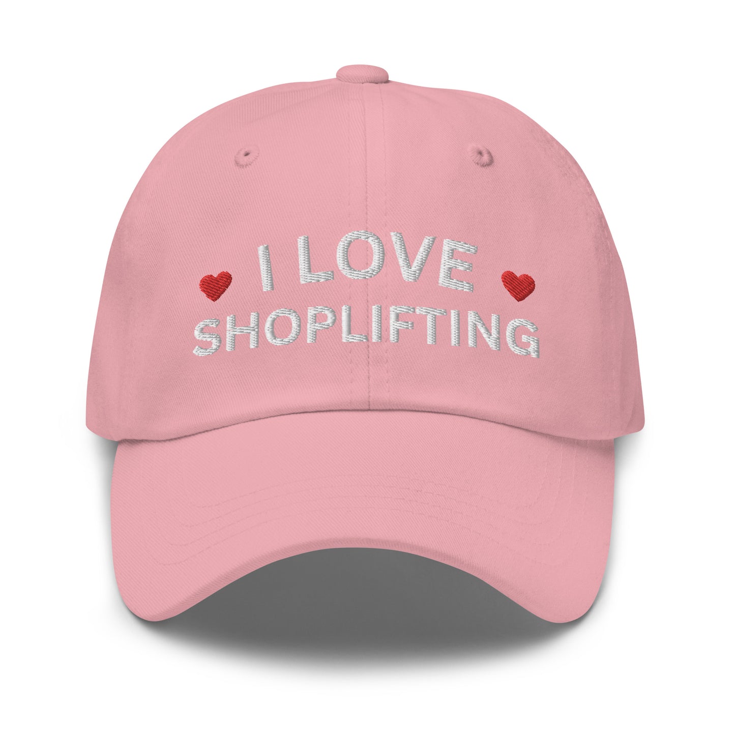 Love Shoplifting Hat (Embroidered Dad hat)