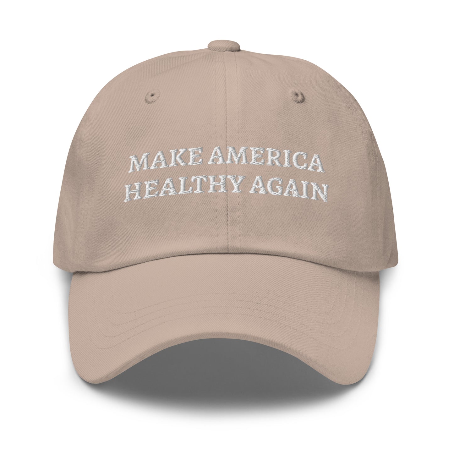 Make America Healthy Again Hat (Embroidered Dad hat)