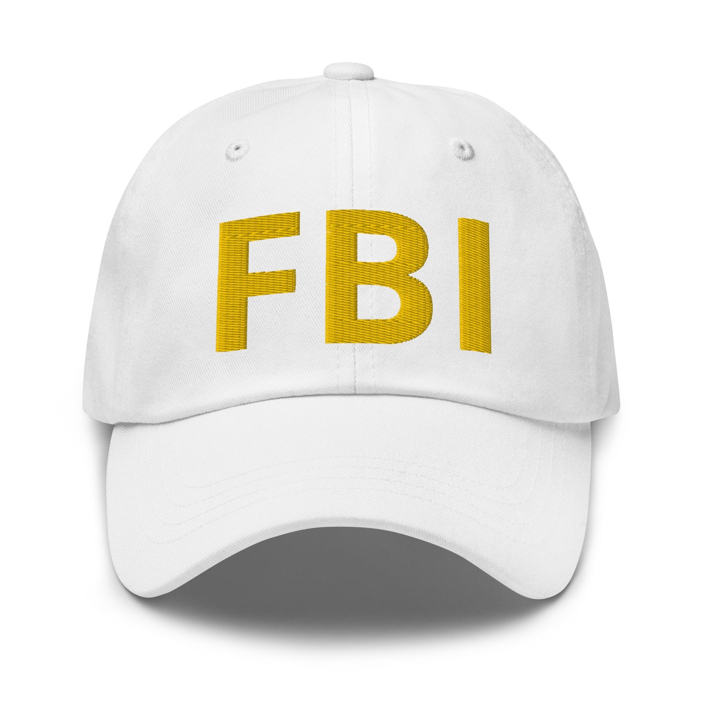 FBI Hat, FBI Embroidered Dad Hat