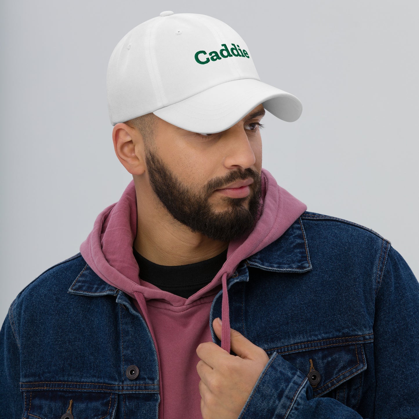 Caddie Hat Golf Cap (Embroidered Dad Cap)