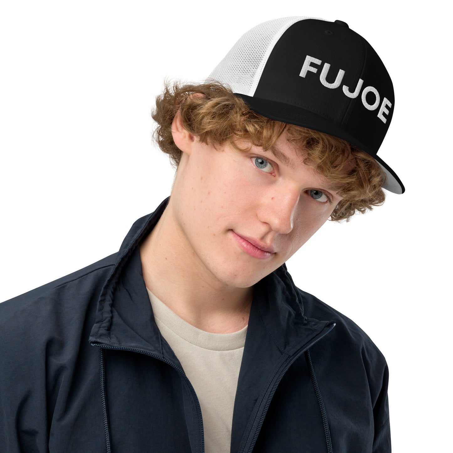 FUJOE Hat (Embroidered Closed-back trucker cap)