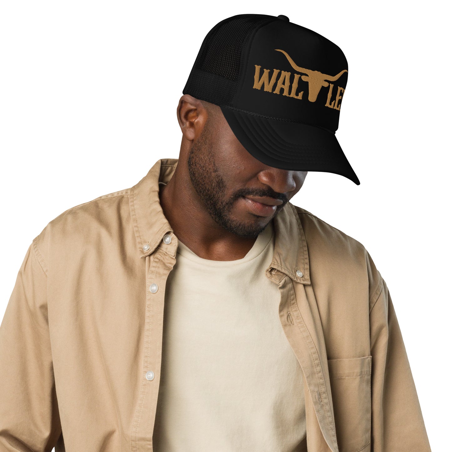 Wallen Cowboy Hat (Embroidered Foam trucker hat)
