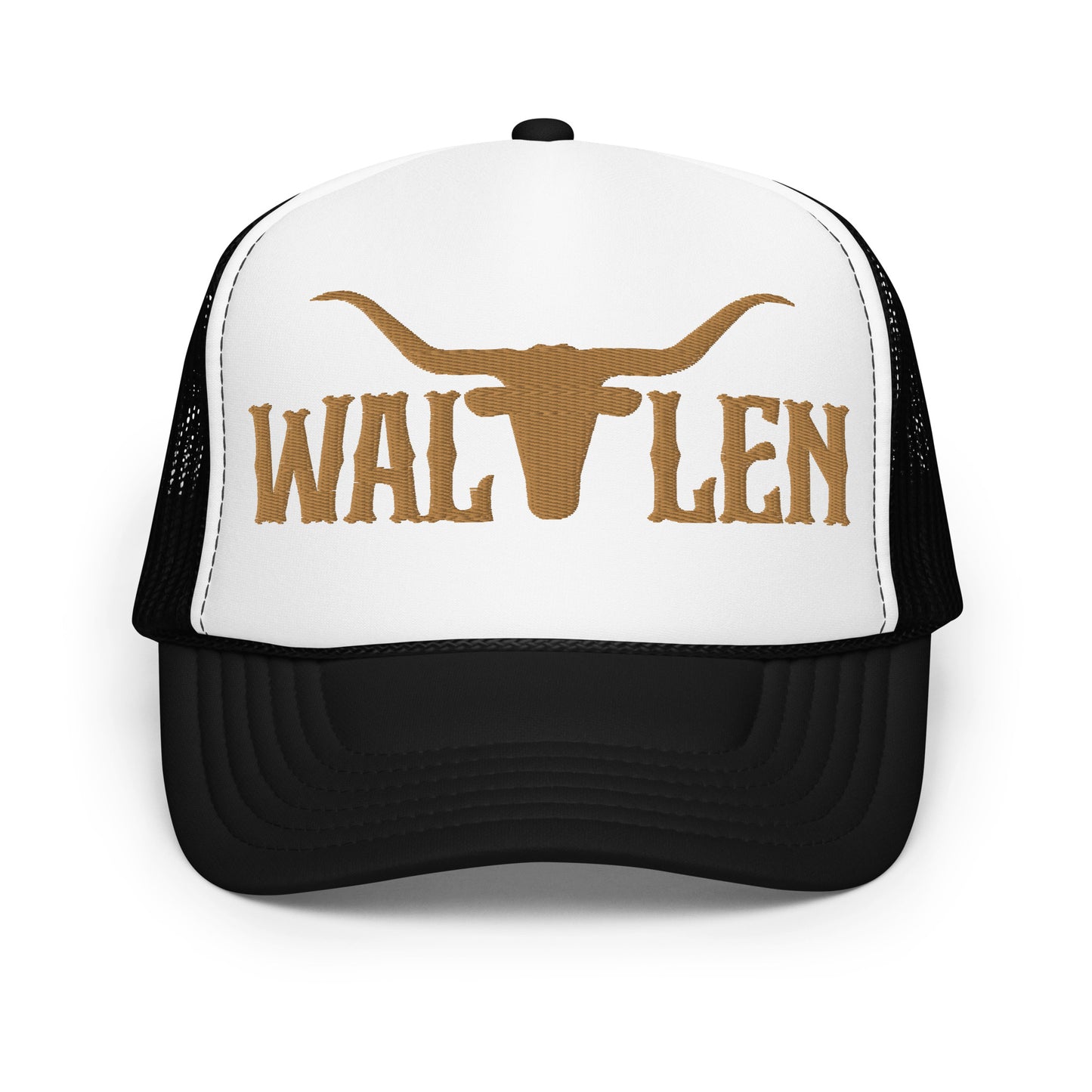 Wallen Cowboy Hat (Embroidered Foam trucker hat)