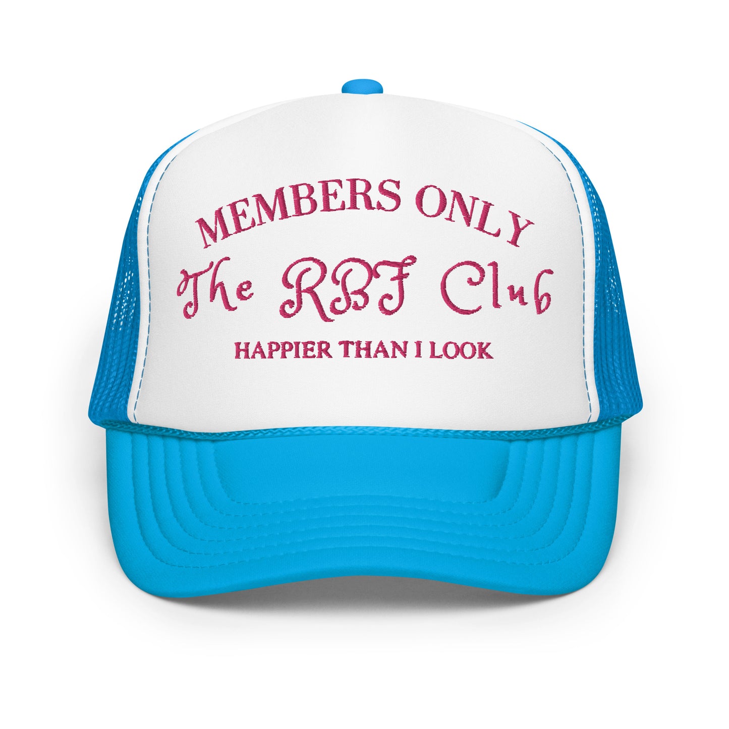RBF CLUB Hat (Embroidered Foam trucker hat)