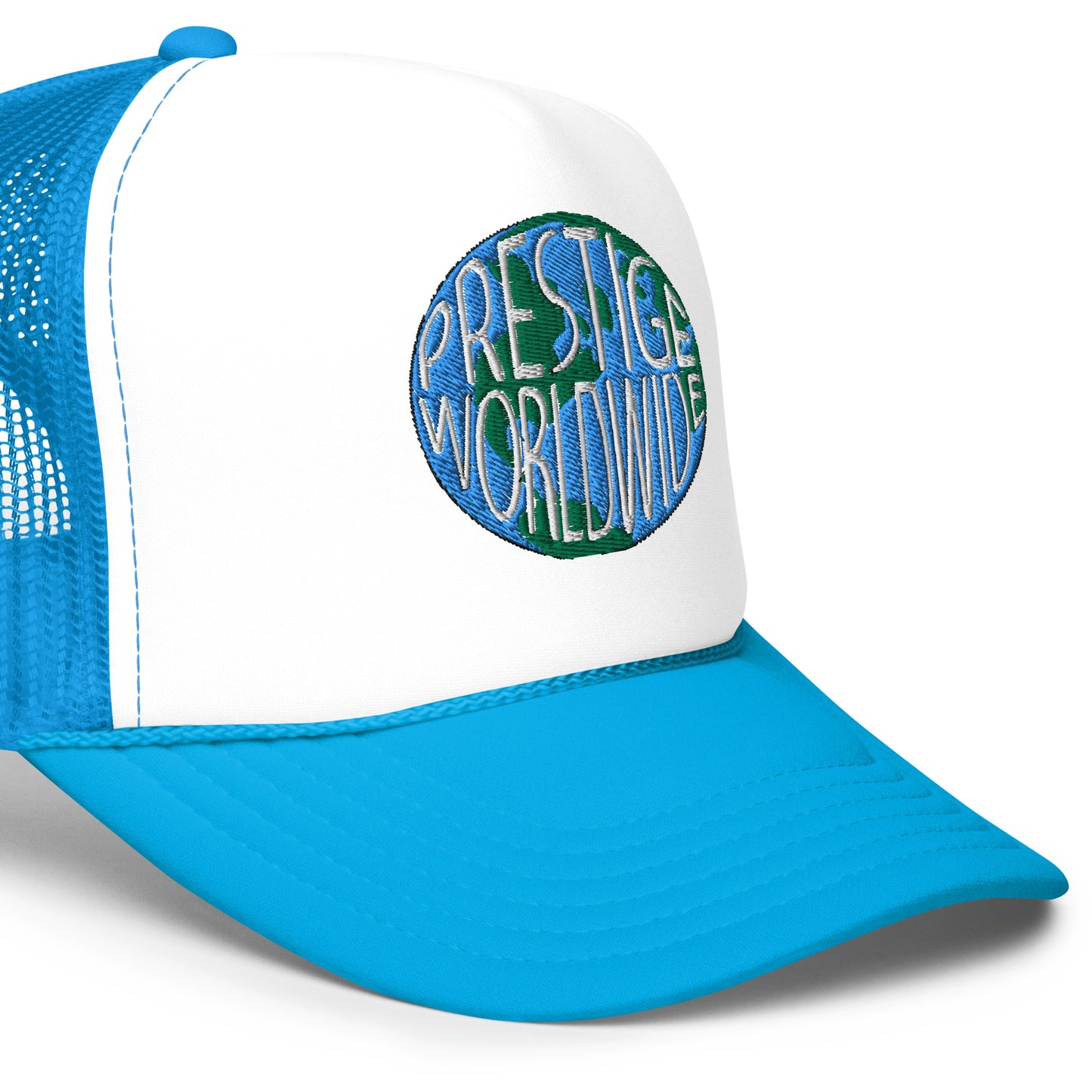 Prestige Worldwide Hat (Embroidered Foam trucker hat)