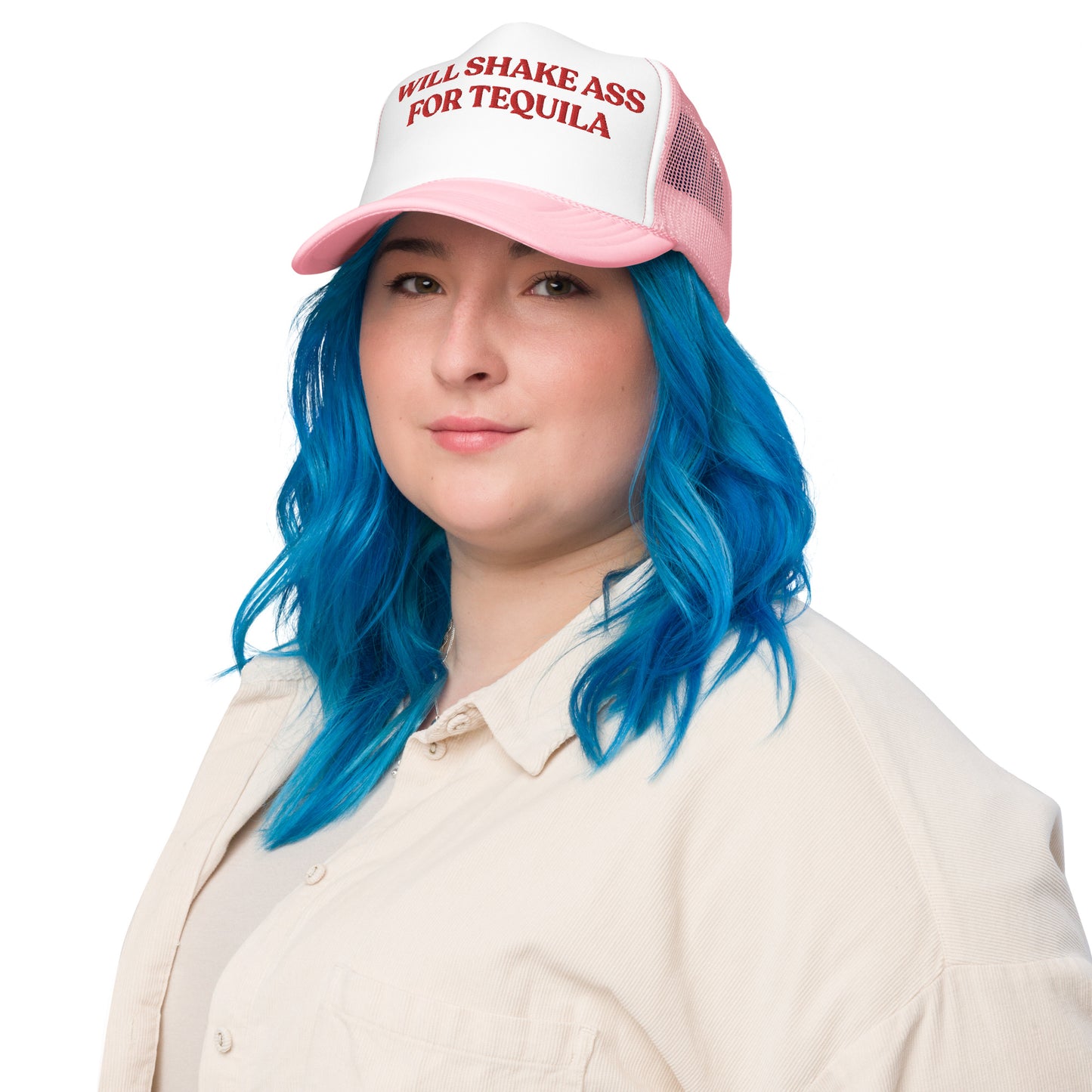 Shake For Tequila Hat (Embroidered Foam trucker hat)