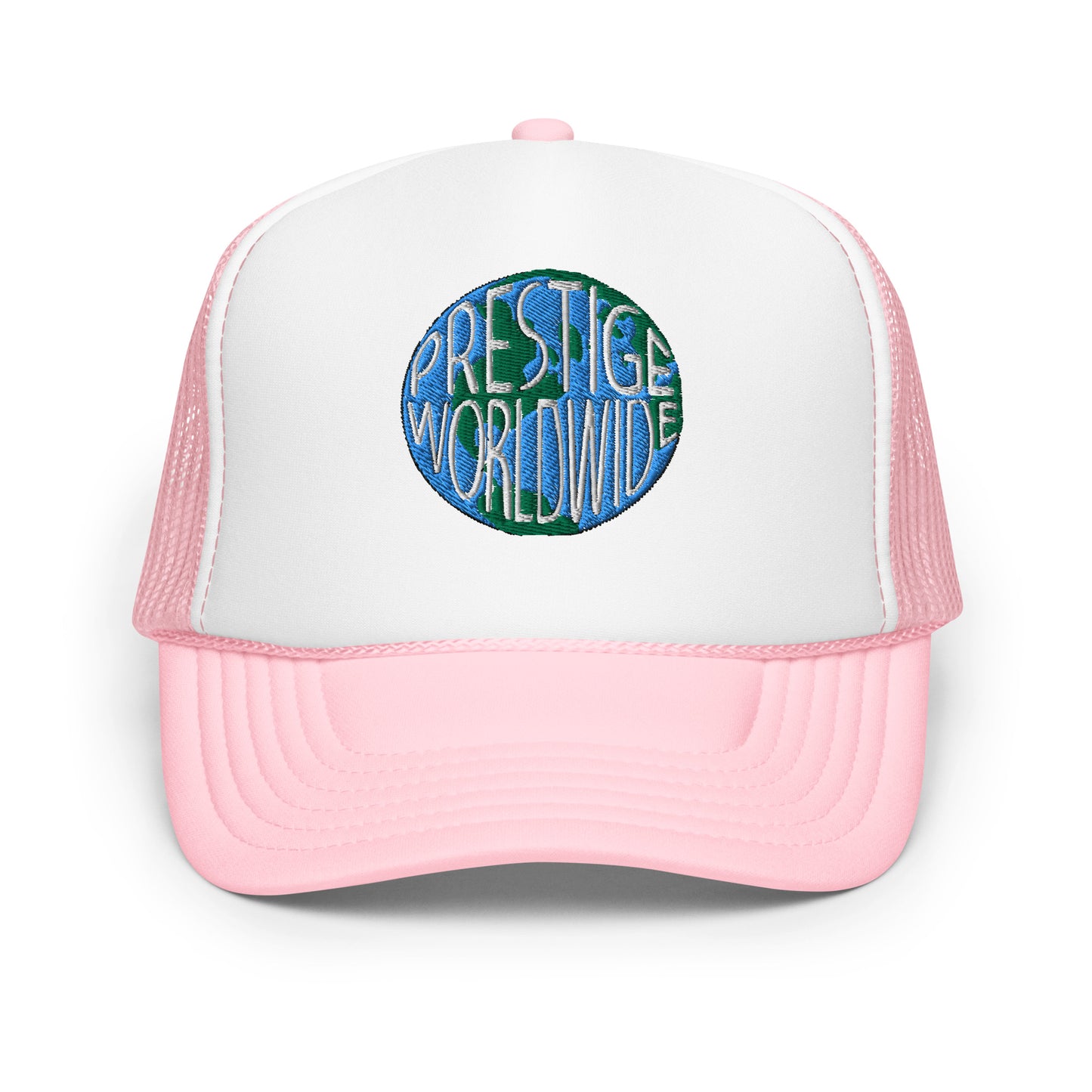 Prestige Worldwide Hat (Embroidered Foam trucker hat)