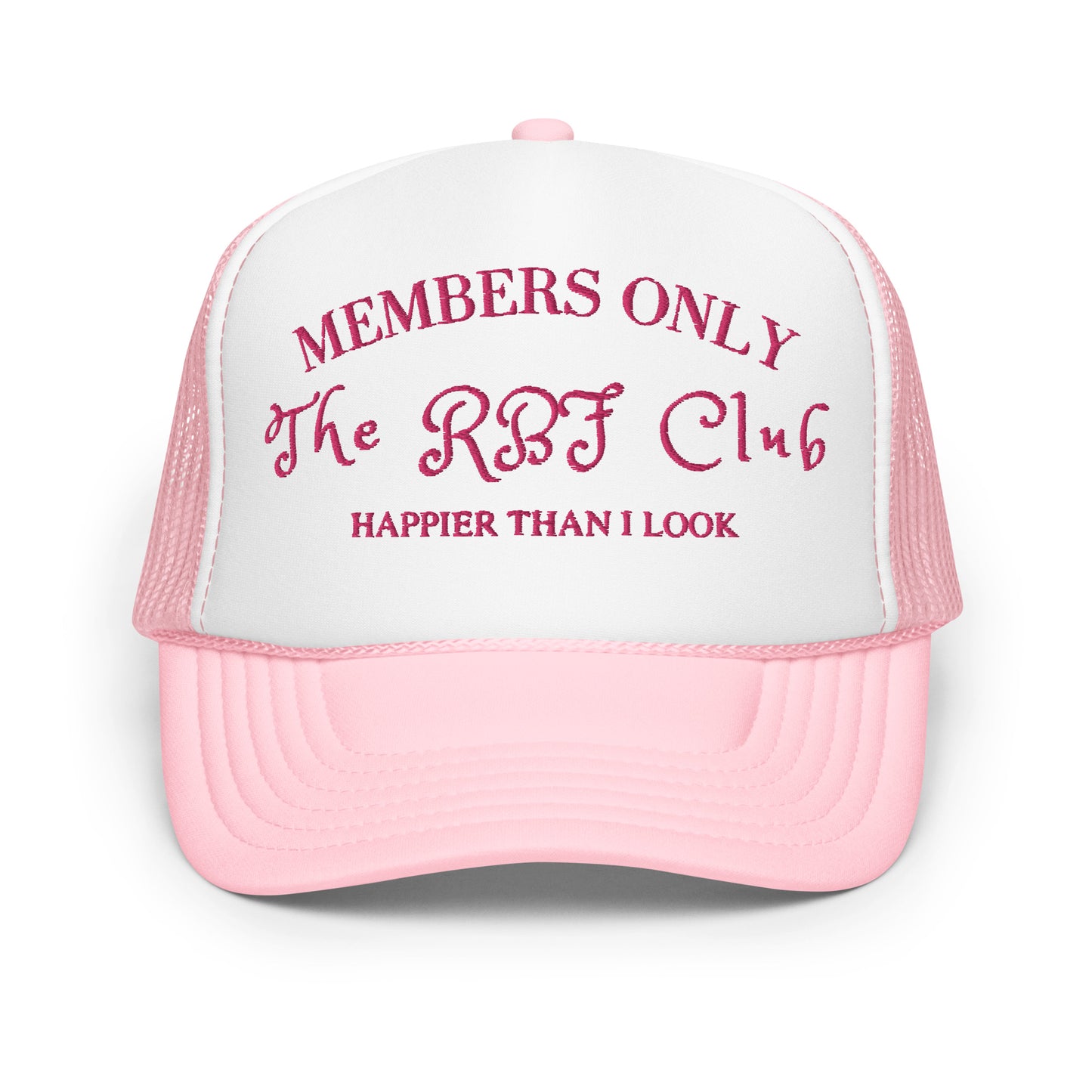RBF CLUB Hat (Embroidered Foam trucker hat)