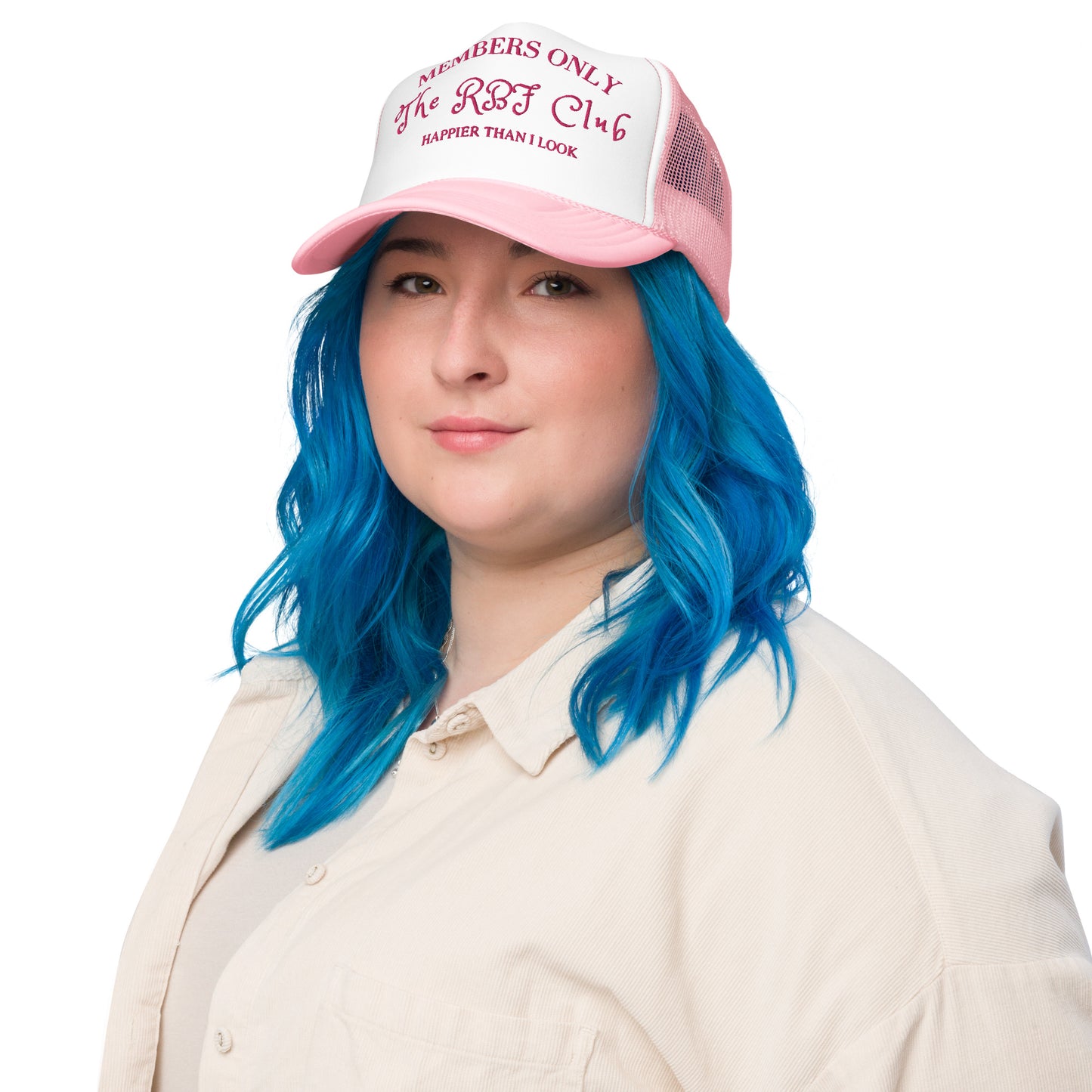RBF CLUB Hat (Embroidered Foam trucker hat)