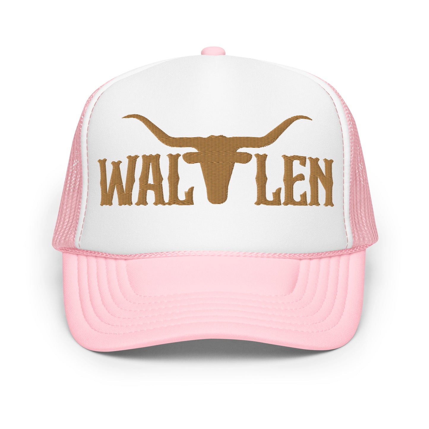 Wallen Cowboy Hat (Embroidered Foam trucker hat)