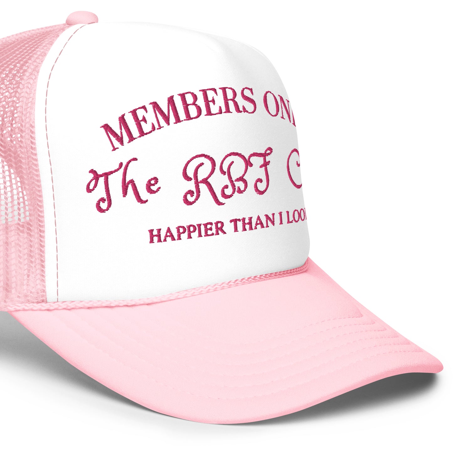 RBF CLUB Hat (Embroidered Foam trucker hat)