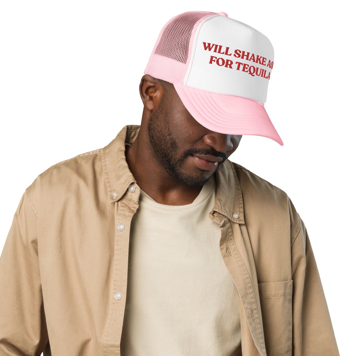 Shake For Tequila Hat (Embroidered Foam trucker hat)