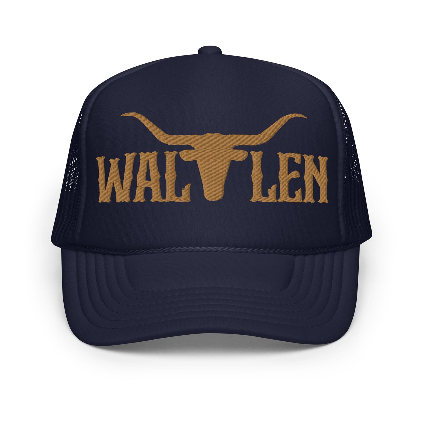 Wallen Cowboy Hat (Embroidered Foam trucker hat)