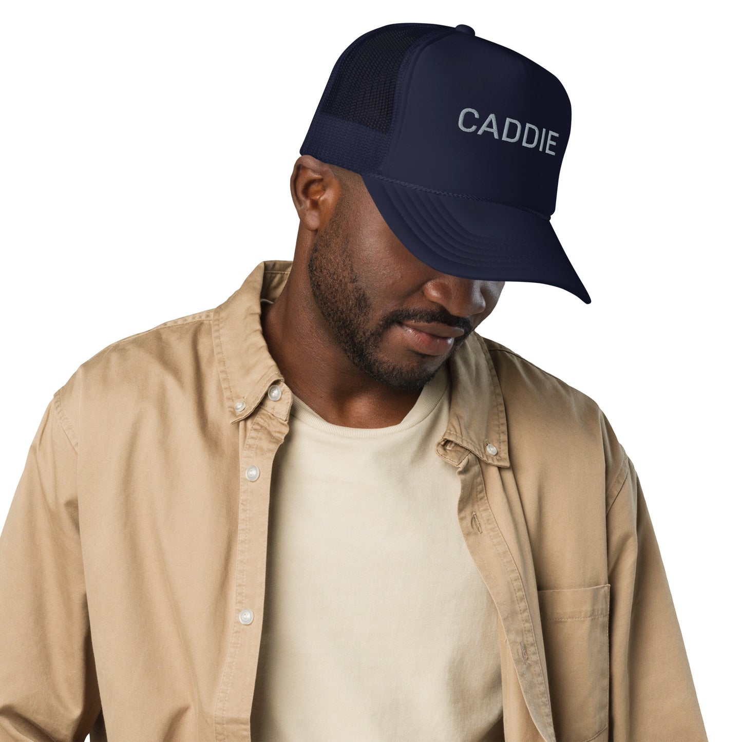Caddie Hat (Embroidered Foam trucker hat)