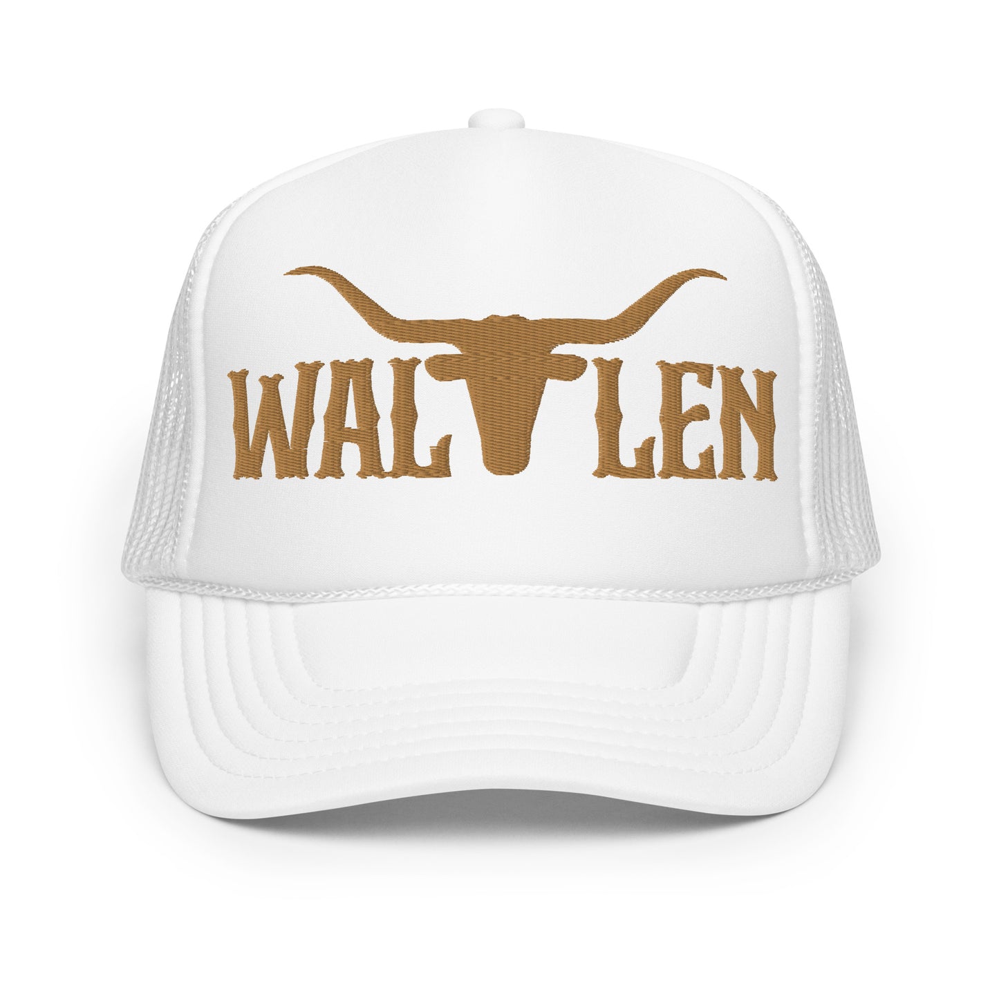 Wallen Cowboy Hat (Embroidered Foam trucker hat)