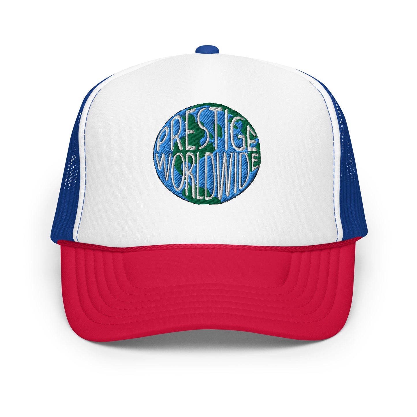 Prestige Worldwide Hat (Embroidered Foam trucker hat)
