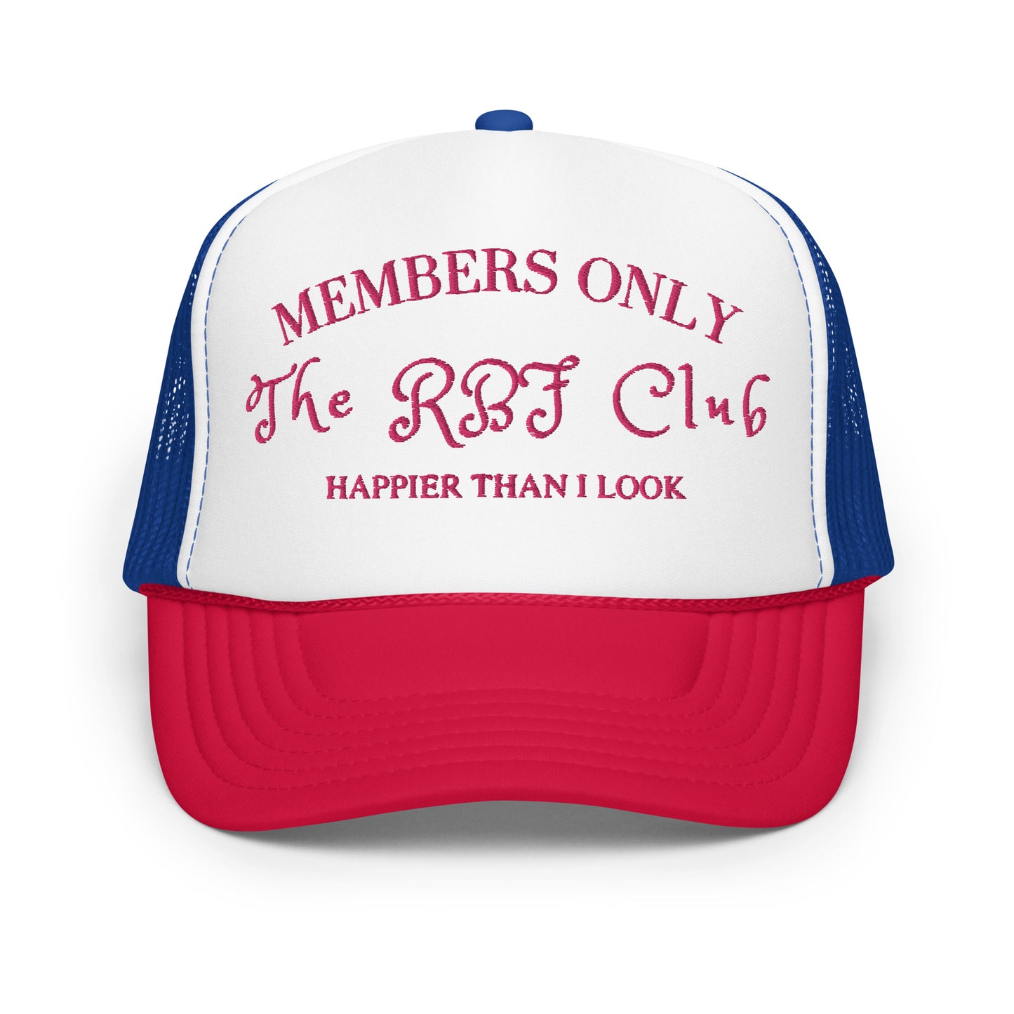 RBF CLUB Hat (Embroidered Foam trucker hat)