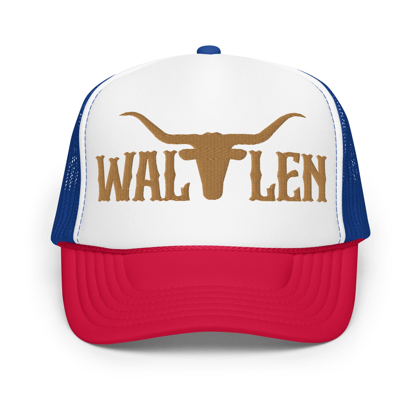 Wallen Cowboy Hat (Embroidered Foam trucker hat)