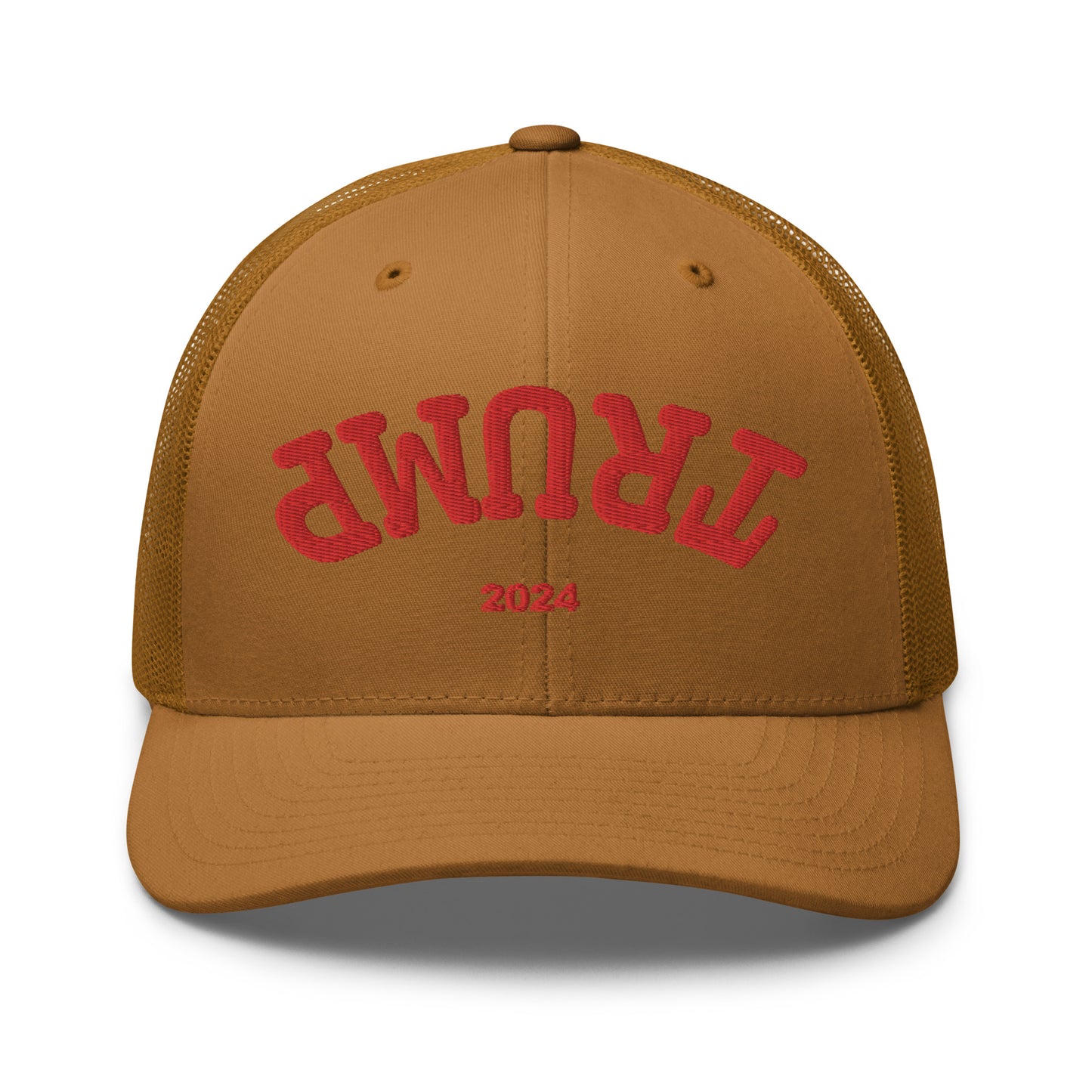 Trump Upside Down Hat (Embroidered Trucker Cap)