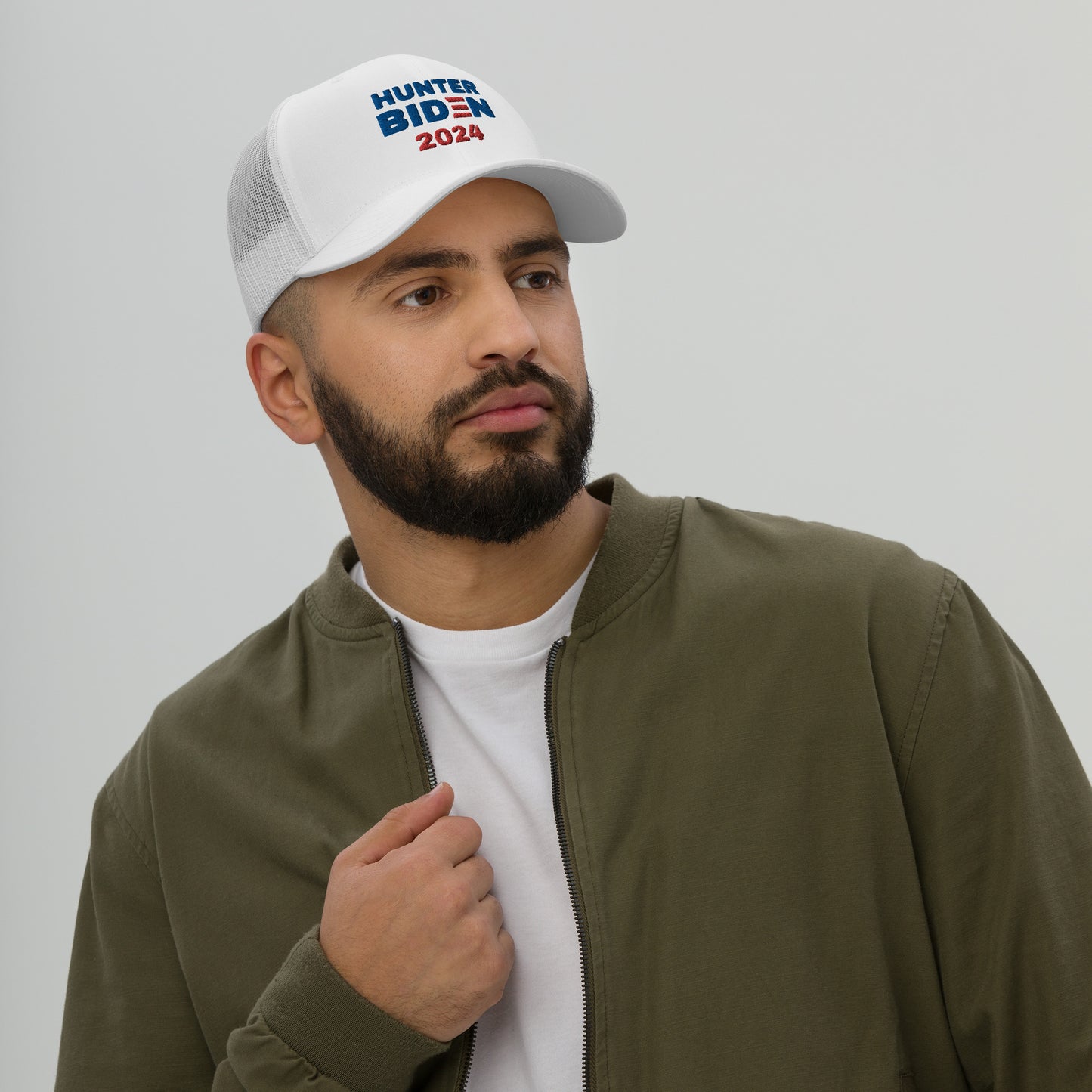 Hunter Biden 2024 Hat (Embroidered Trucker Cap)