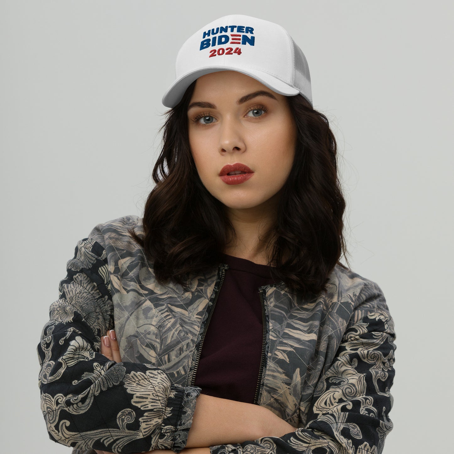 Hunter Biden 2024 Hat (Embroidered Trucker Cap)