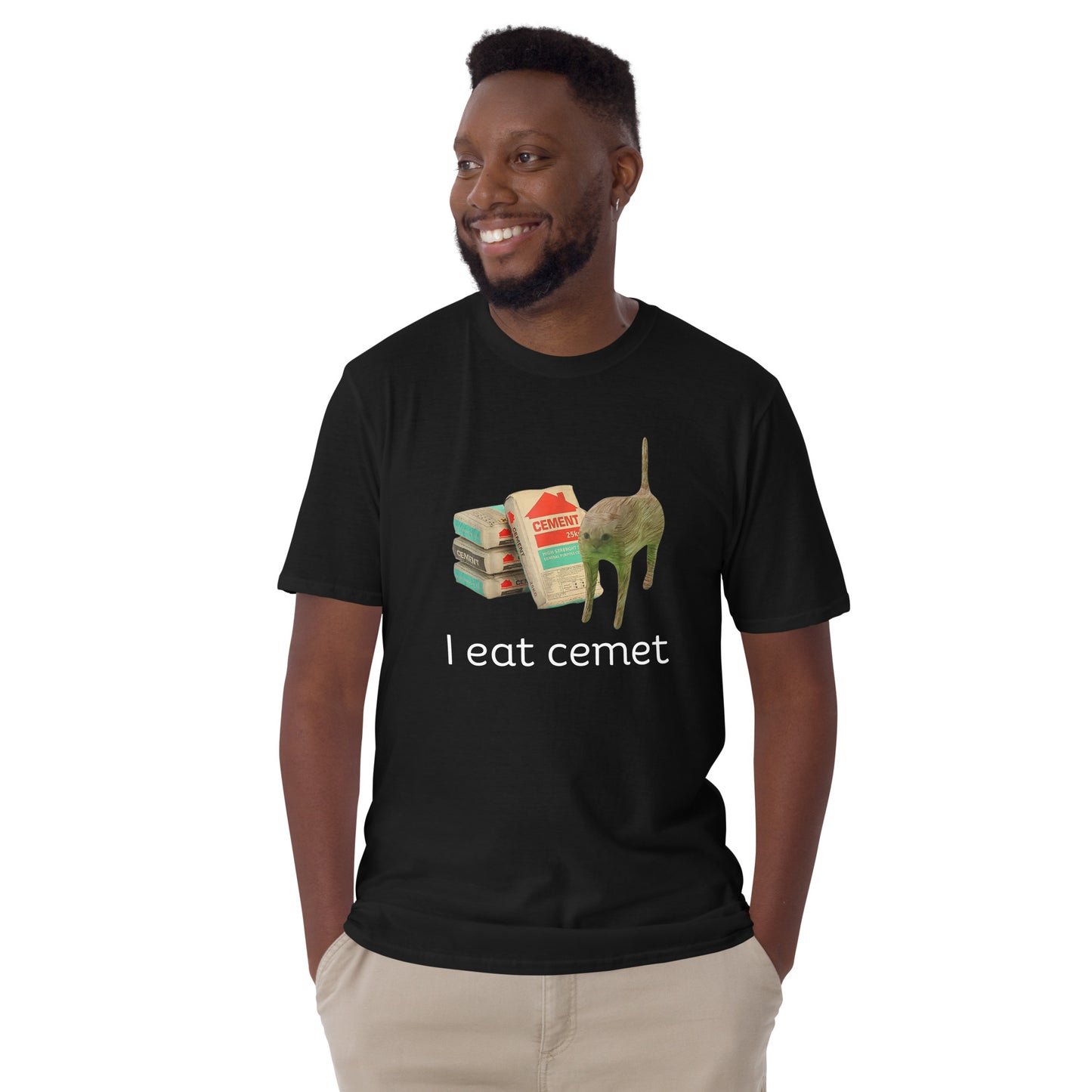 I Eat Cemet Short-Sleeve Unisex T-Shirt