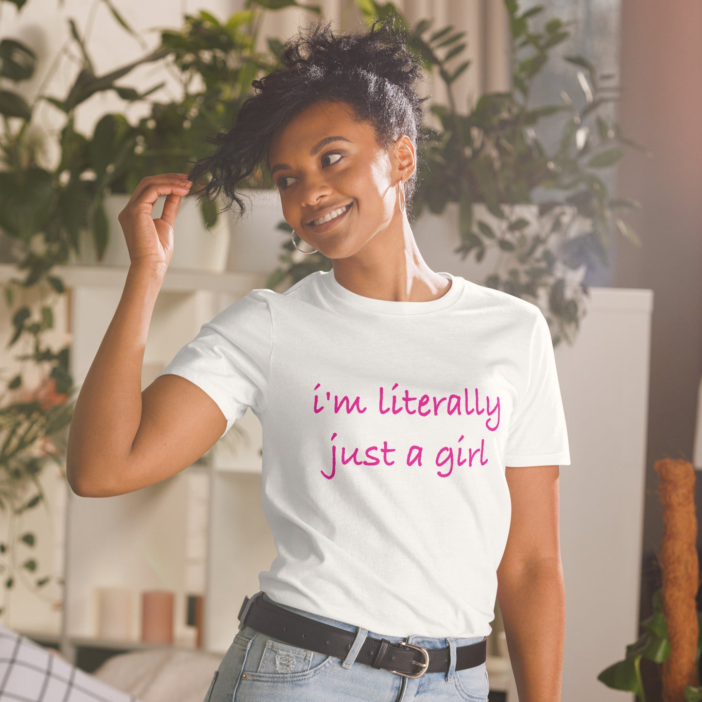 I'm Literally Just A Girl Short-Sleeve Unisex T-Shirt
