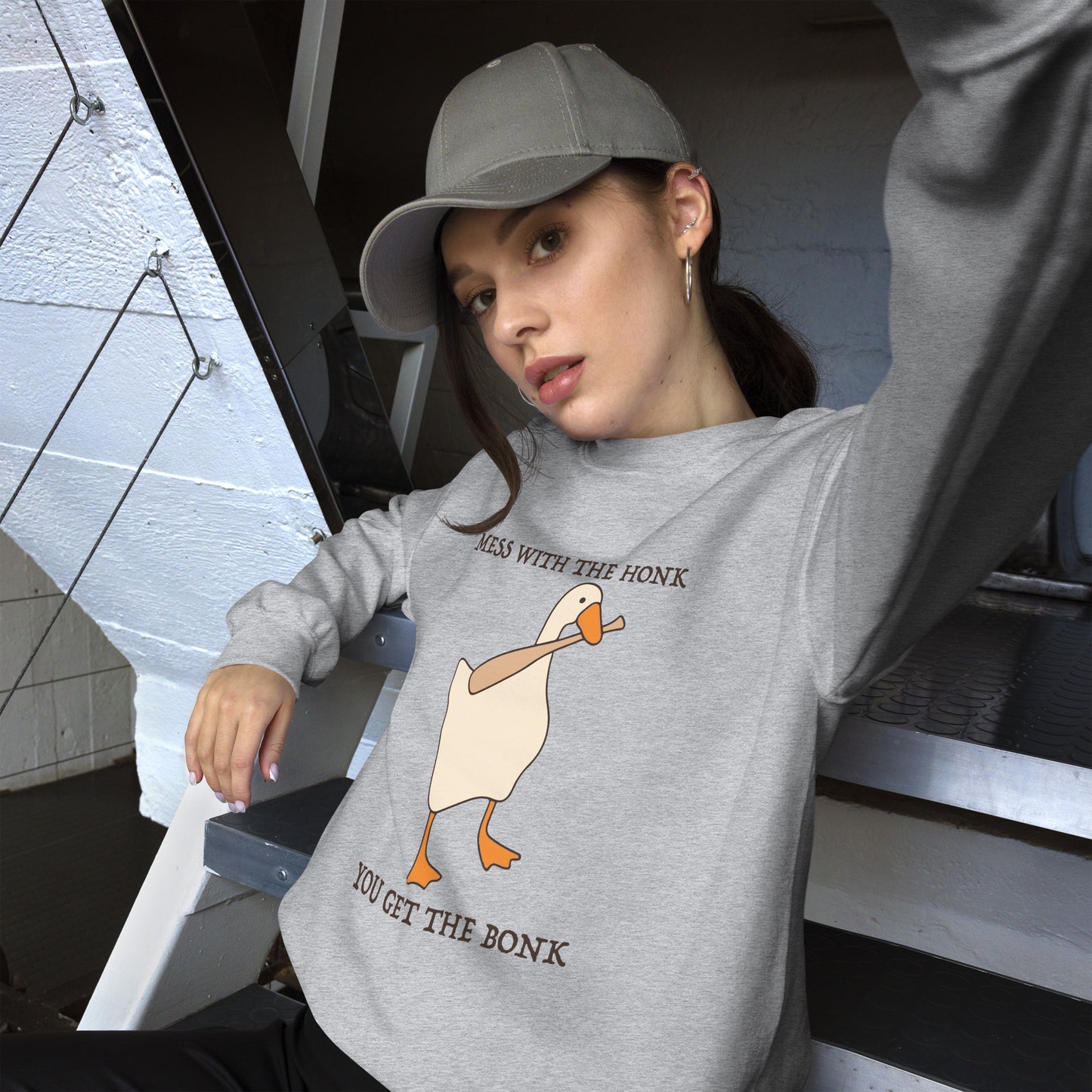 Mess With The Honk You Get The Bonk Sweatshirt