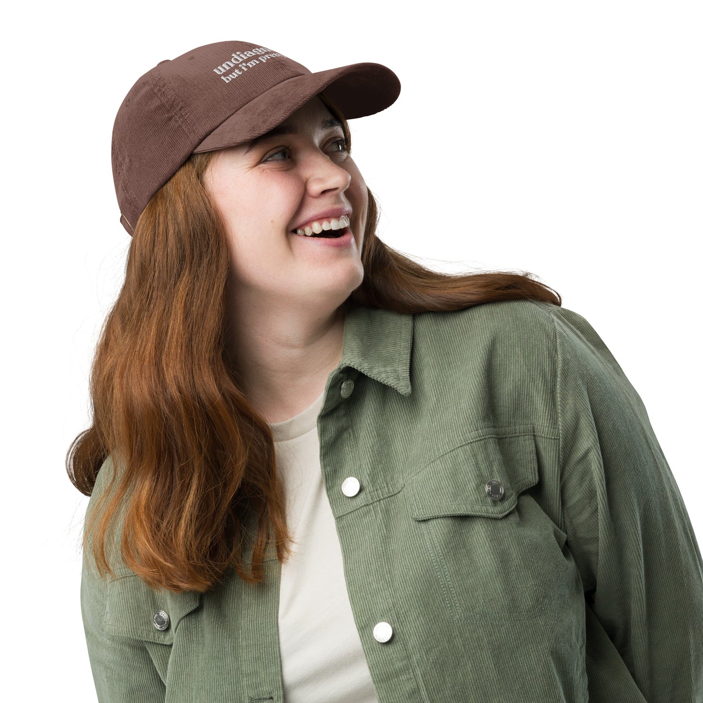 Undiagnosed, But I'm Pretty Sure Funny Corduroy Hat