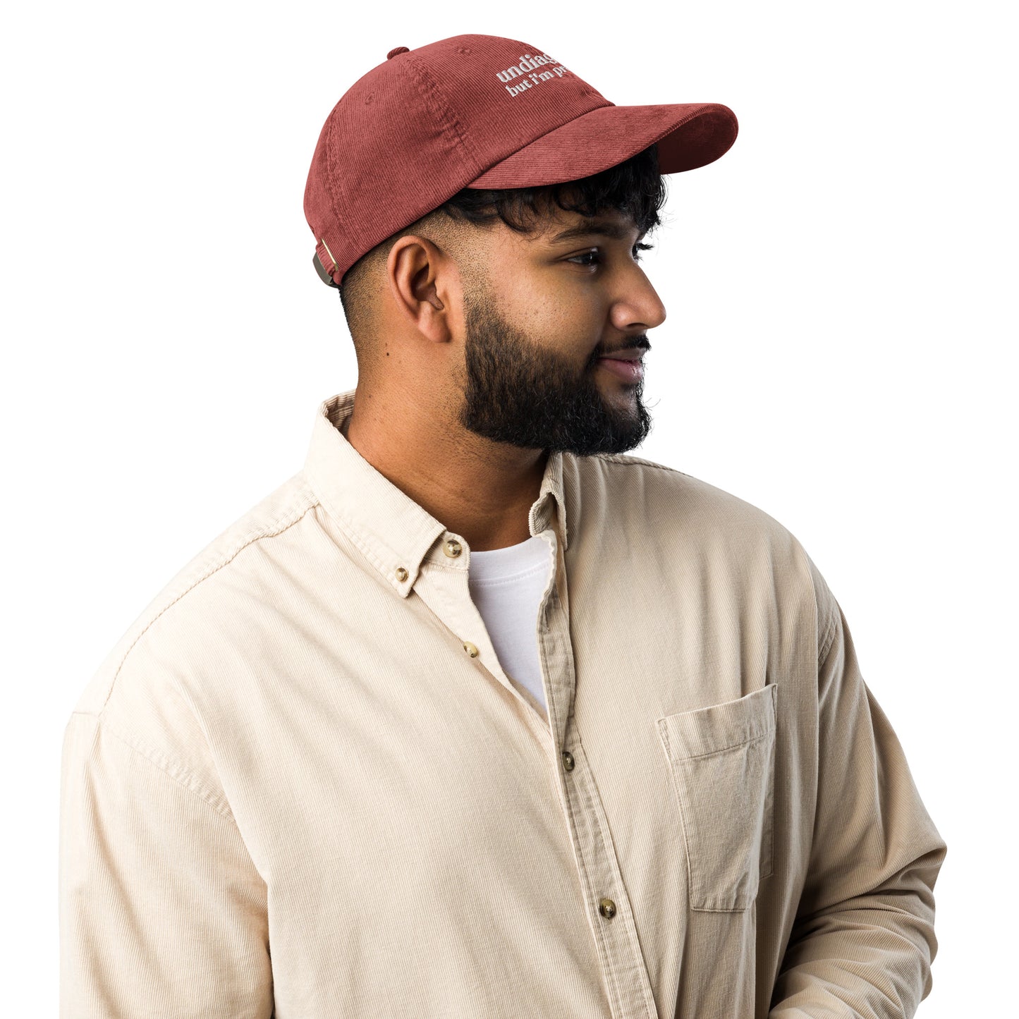 Undiagnosed, But I'm Pretty Sure Funny Corduroy Hat