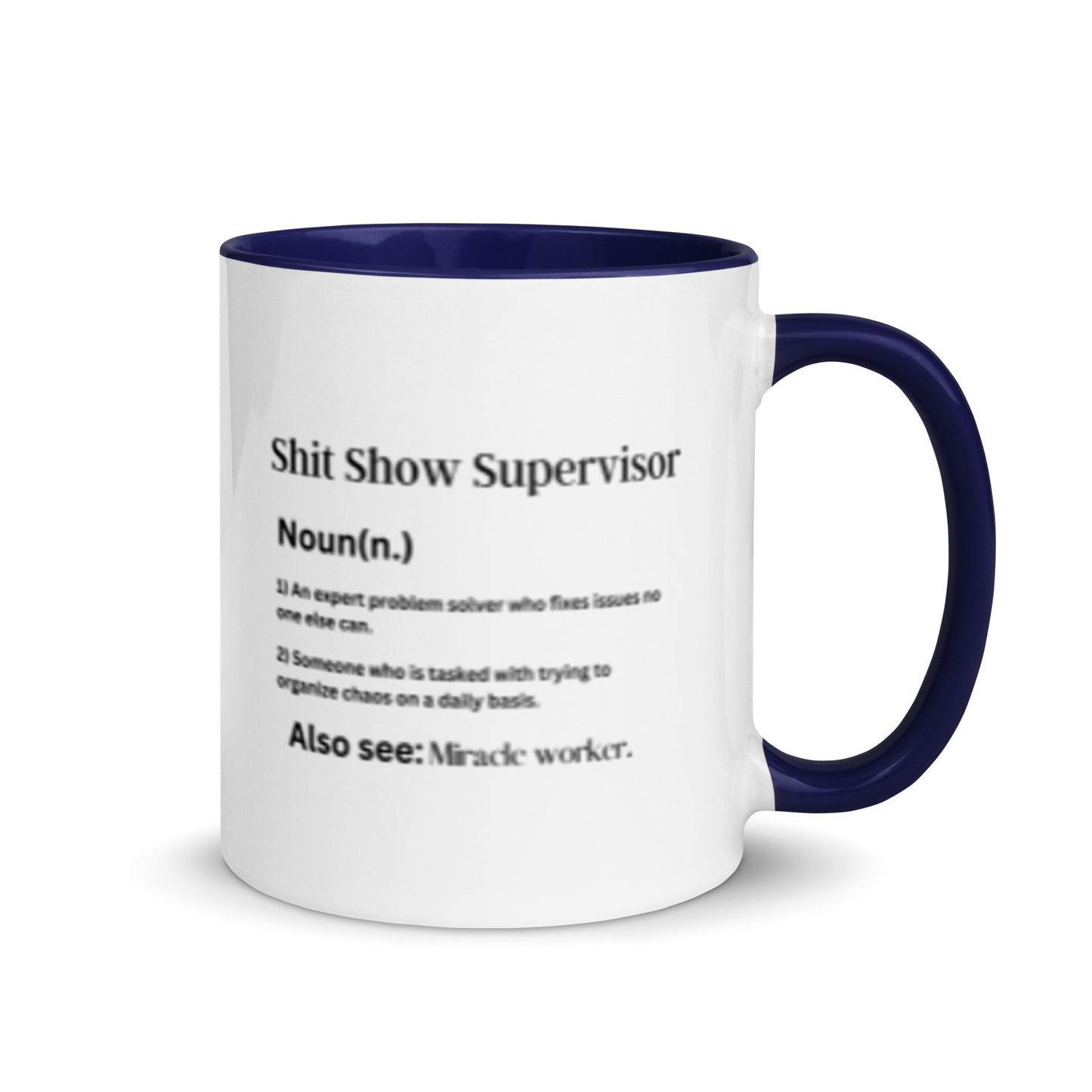 S*itshow Supervisor Mug, S*it Show Mug, S*it Show Supervisor Mug, Boss Gift Mug