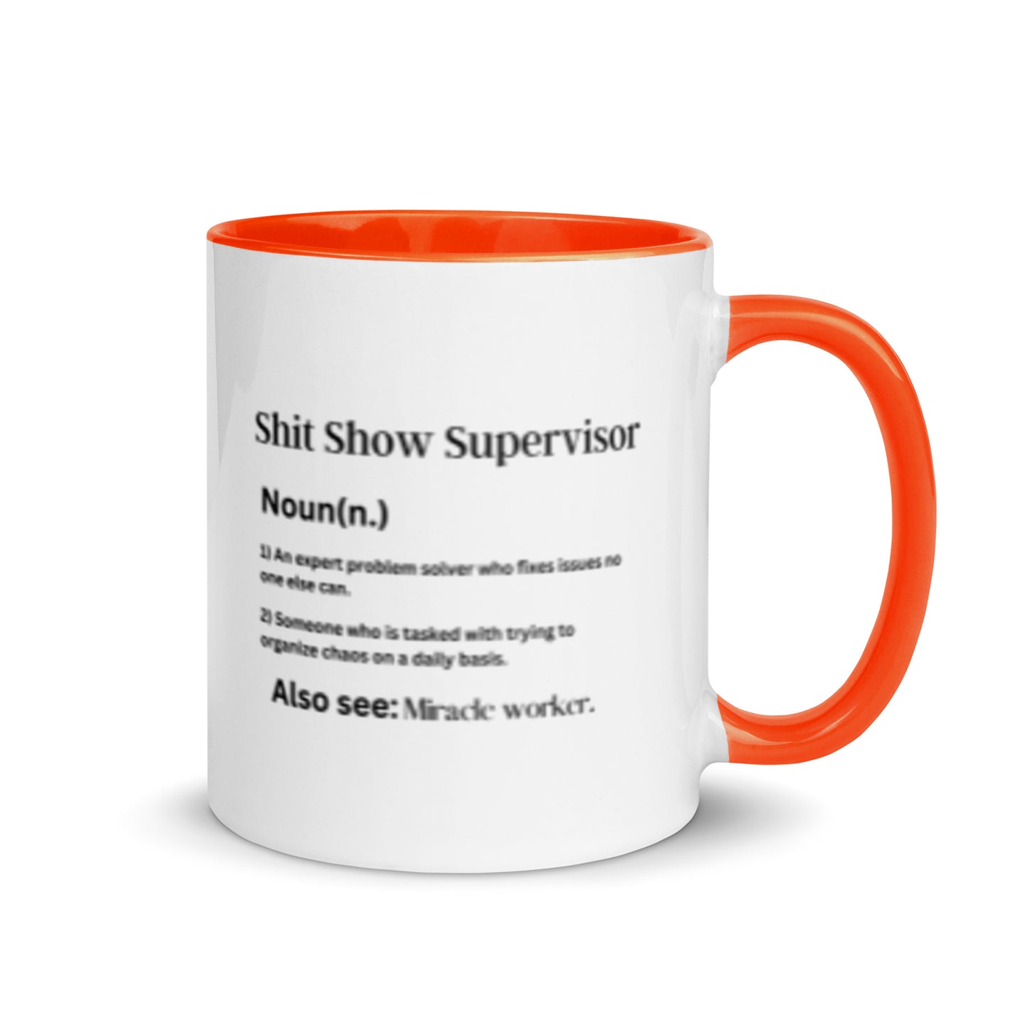 S*itshow Supervisor Mug, S*it Show Mug, S*it Show Supervisor Mug, Boss Gift Mug