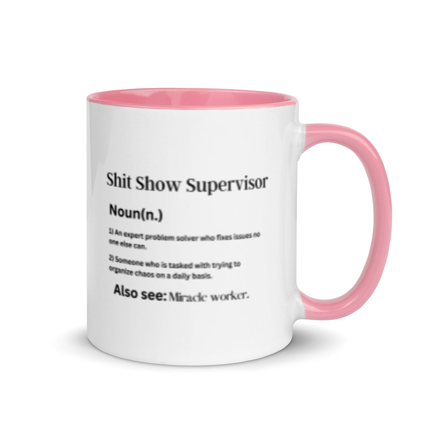 S*itshow Supervisor Mug, S*it Show Mug, S*it Show Supervisor Mug, Boss Gift Mug