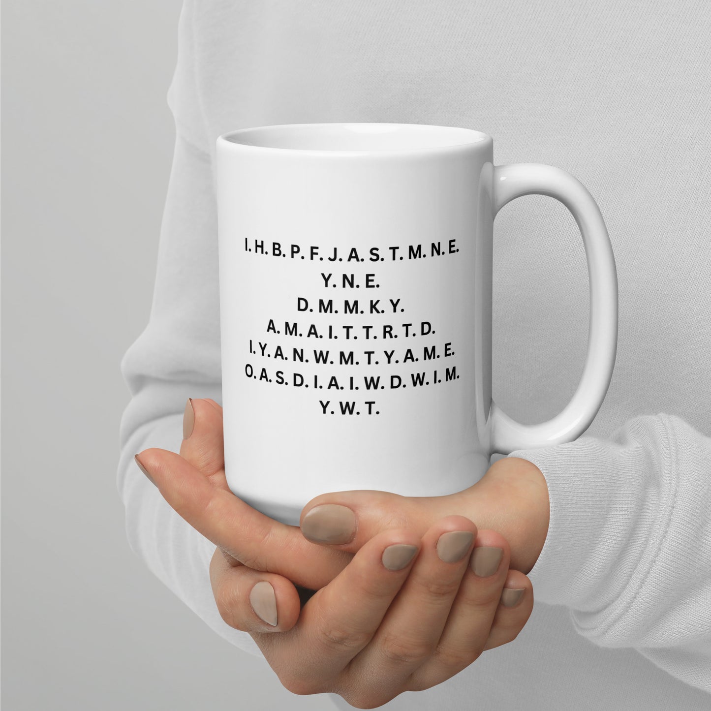 I Have Brought Peace, Freedom, Justice, and Security Mug