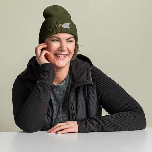 Unveiling the Story Behind the Duck With Knife Beanie