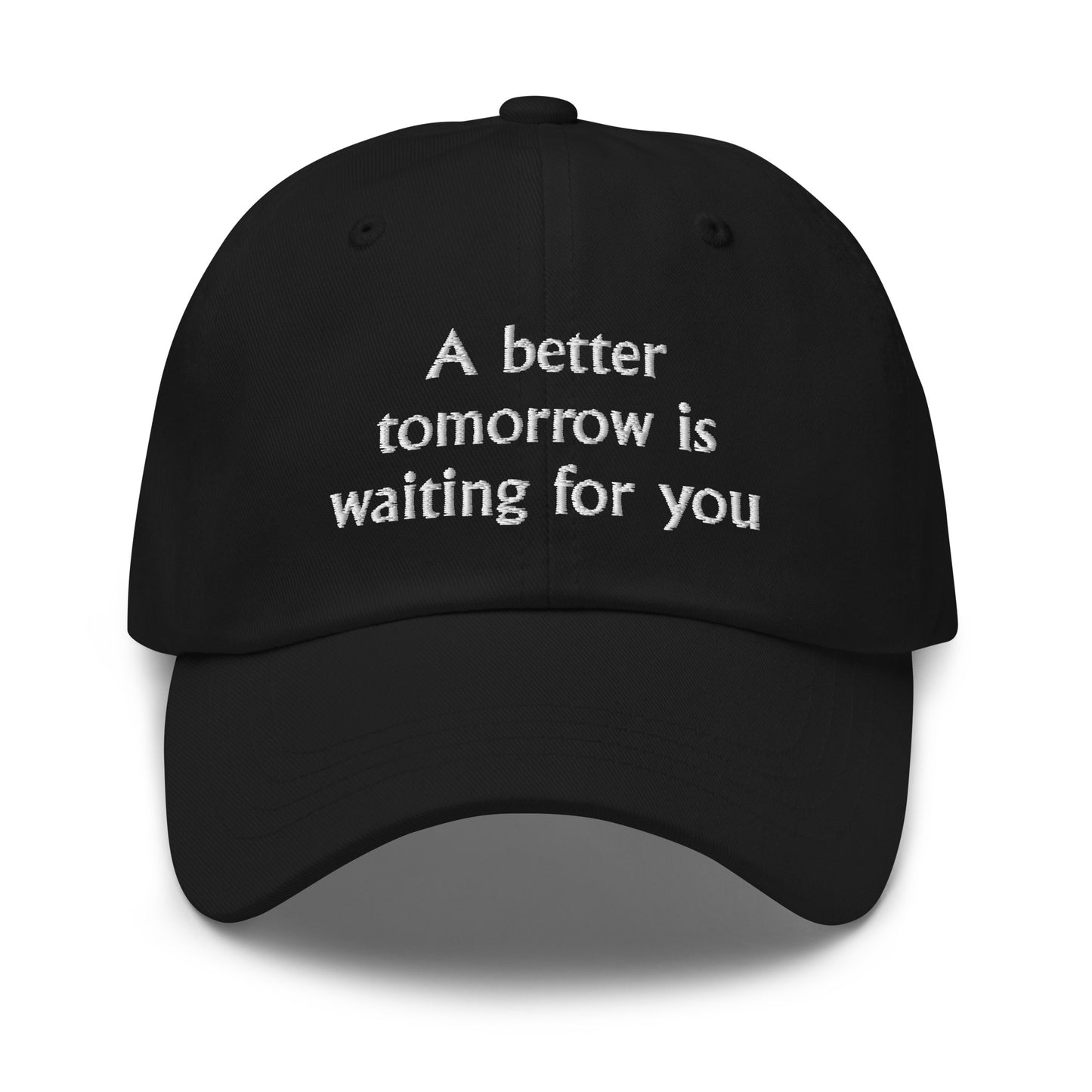 Woosang A better tomorrow is waiting for you Hat (Embroidered Dad hat)