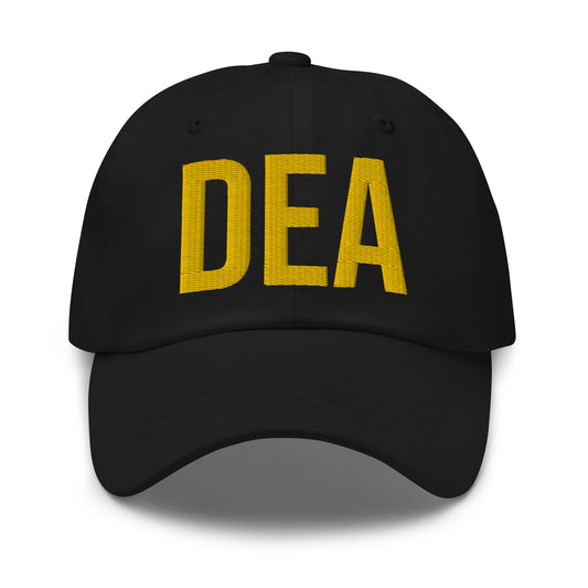 DEA Hat (Embroidered Dad hat)