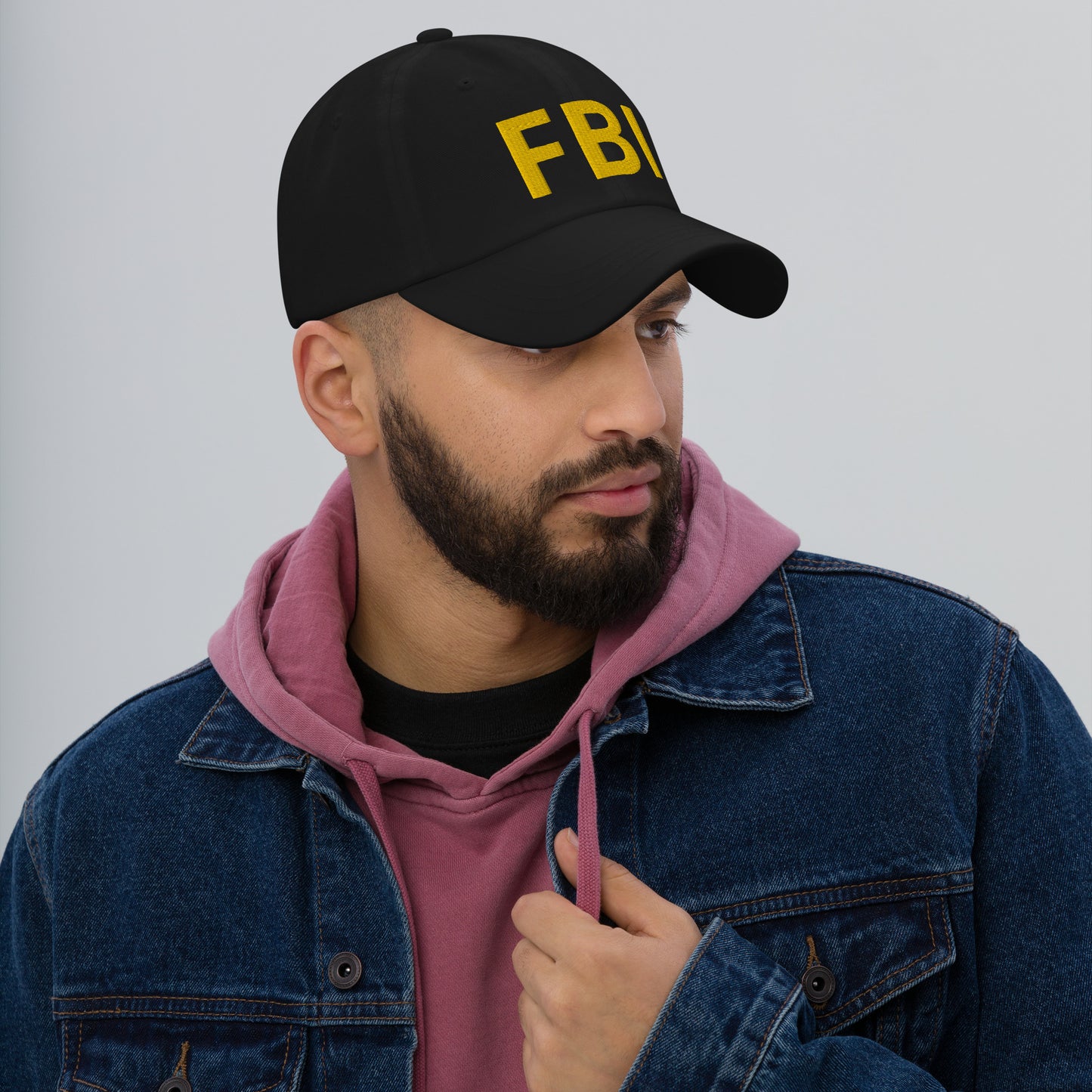 FBI Hat, FBI Embroidered Dad Hat