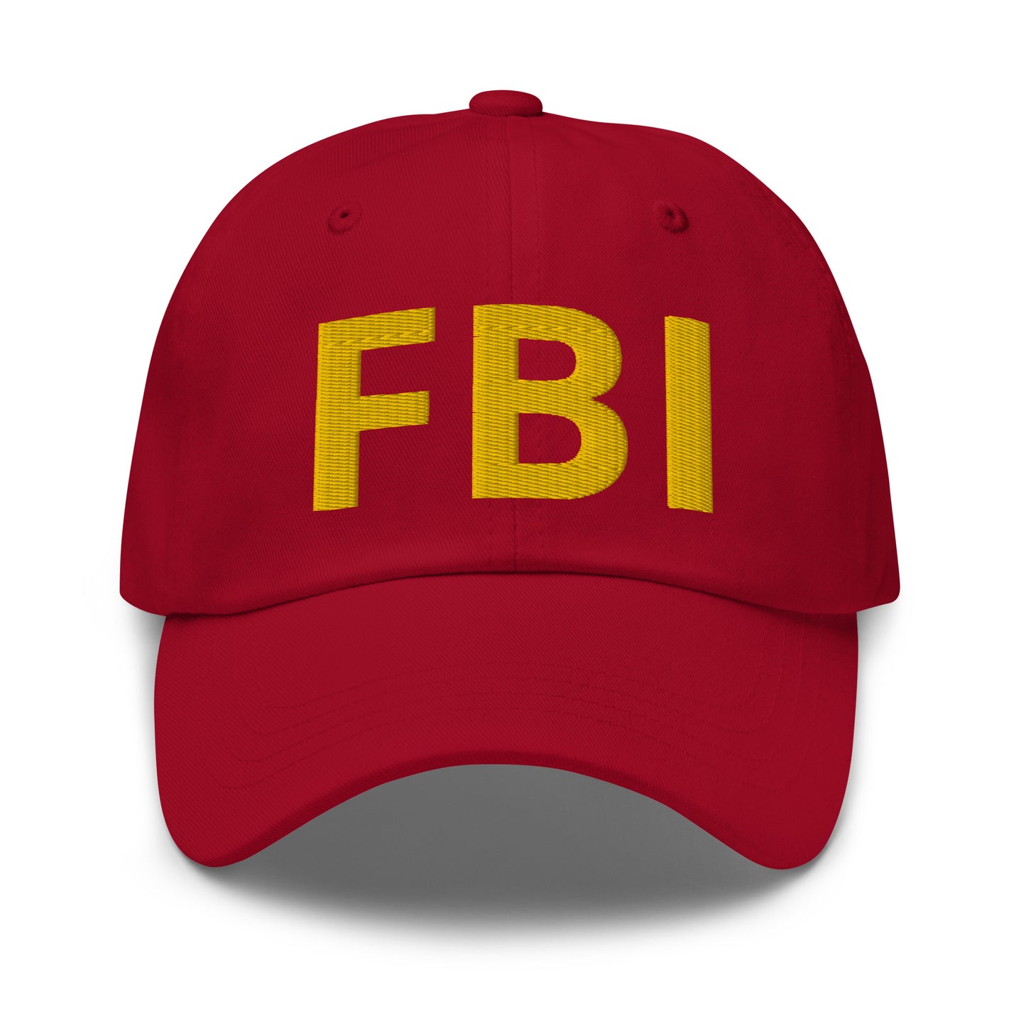 FBI Hat, FBI Embroidered Dad Hat