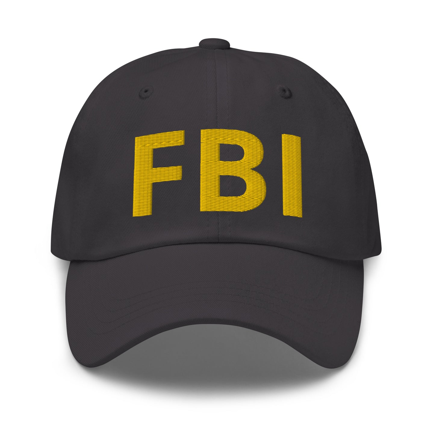 FBI Hat, FBI Embroidered Dad Hat