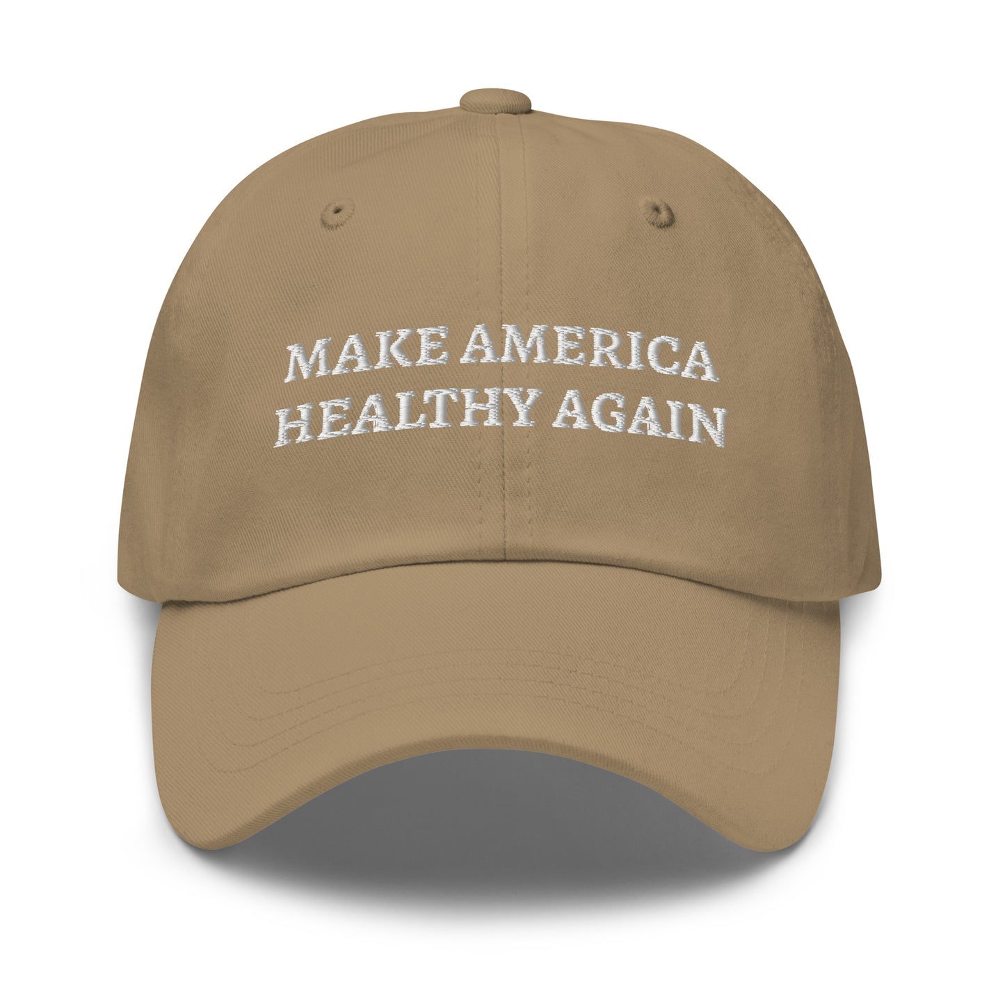 Make America Healthy Again Hat (Embroidered Dad hat)