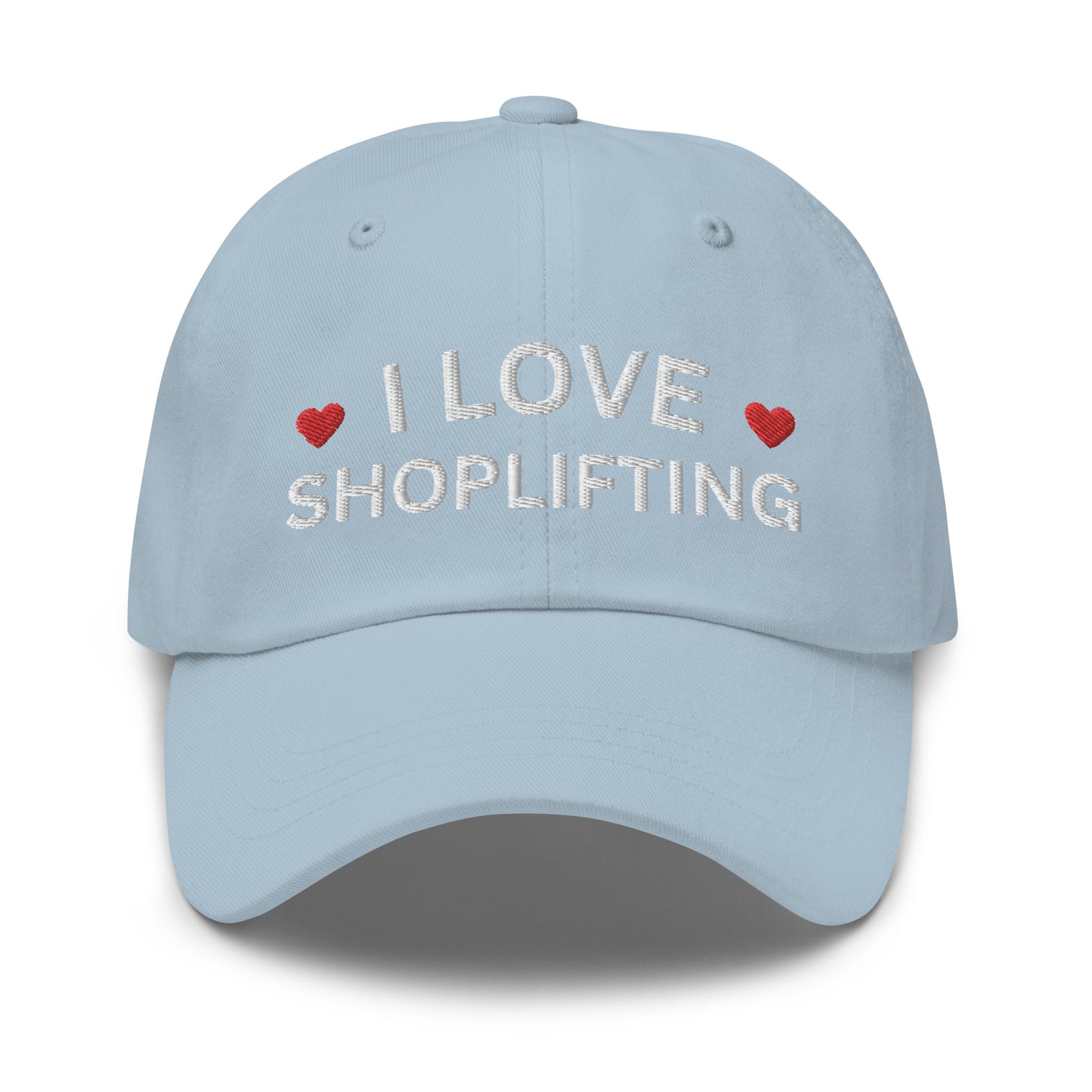 Love Shoplifting Hat (Embroidered Dad hat)