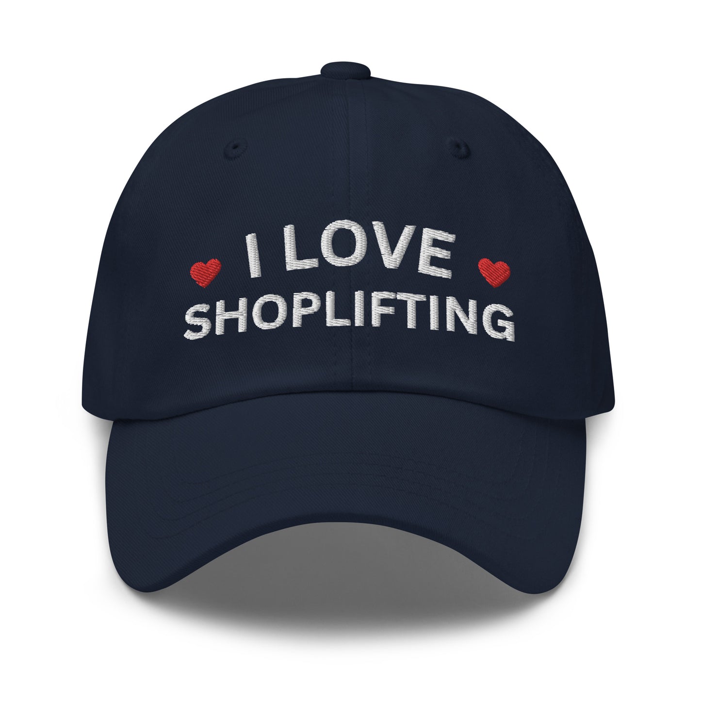 Love Shoplifting Hat (Embroidered Dad hat)