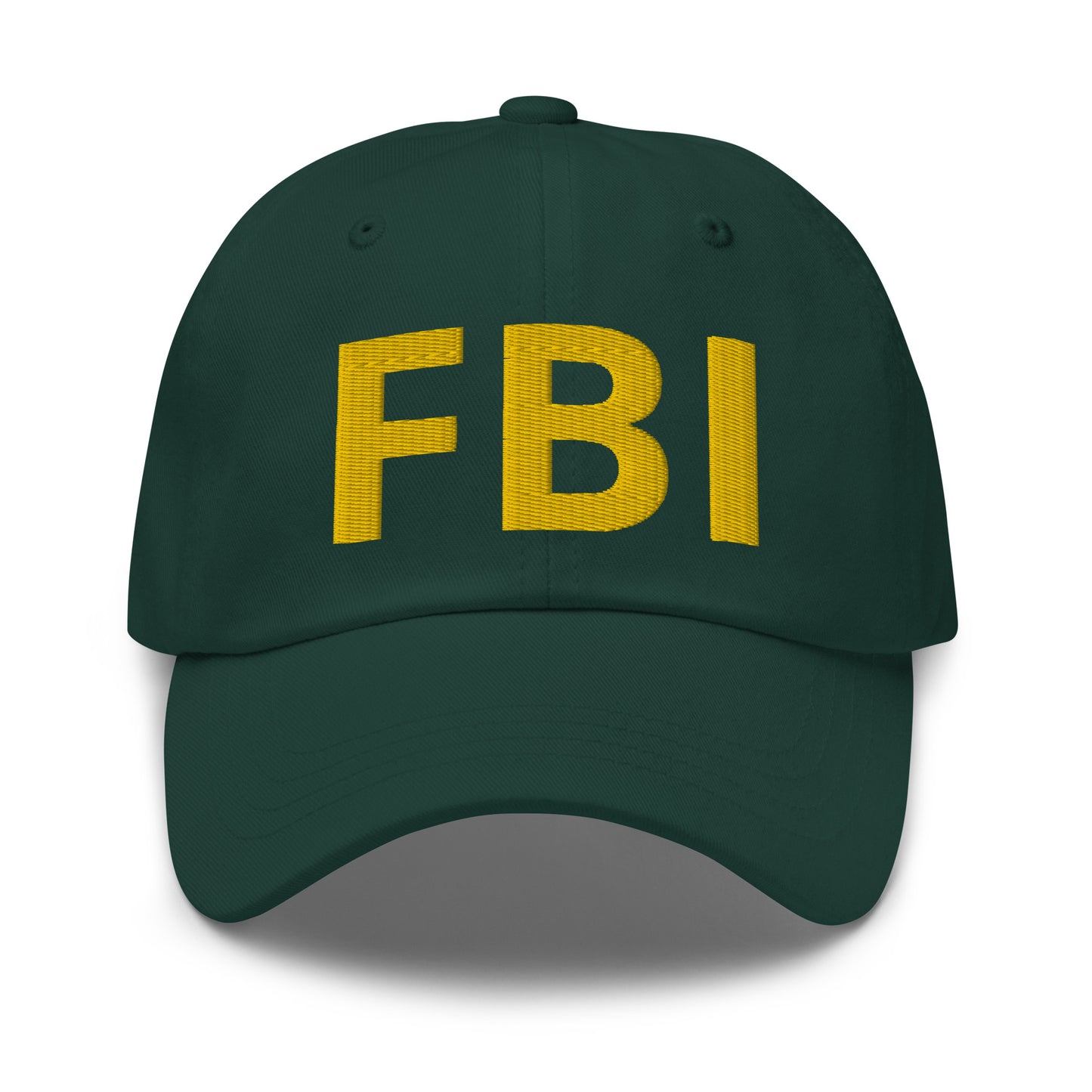 FBI Hat, FBI Embroidered Dad Hat