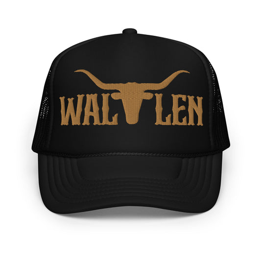 Wallen Cowboy Hat (Embroidered Foam trucker hat)
